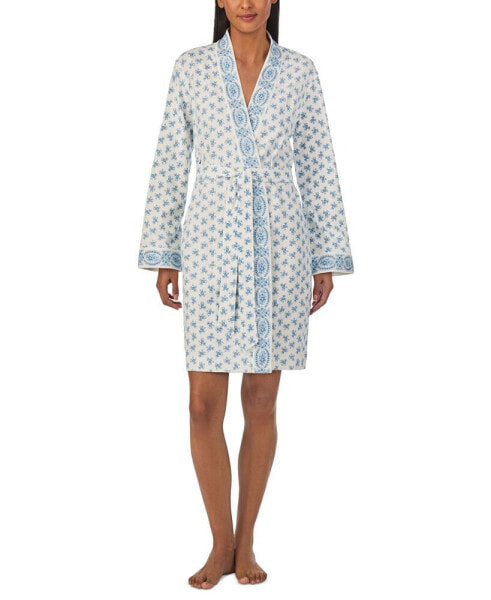 Women's Floral Kimono Wrap Robe