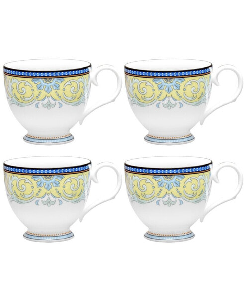 Menorca Palace Set Of 4 Cups 7 Oz.