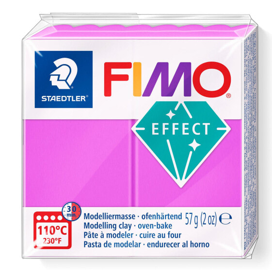 STAEDTLER FIMO 8010 - Modeling clay - Purple - Adult - 1 pc(s) - Neon purple - 1 colours