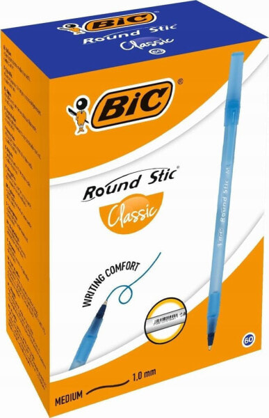 Bic Długopis Round Stic Niebieski 60 szt.