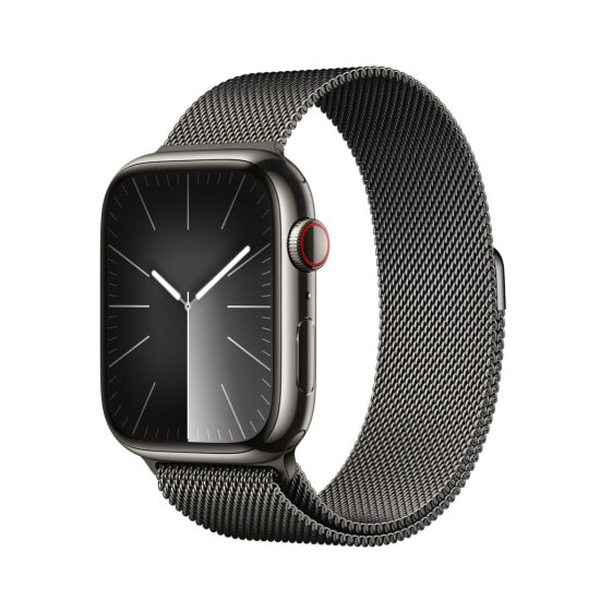 Умные часы Apple Watch Series 9 + Cellular Чёрный Серый Графитовый 45 mm