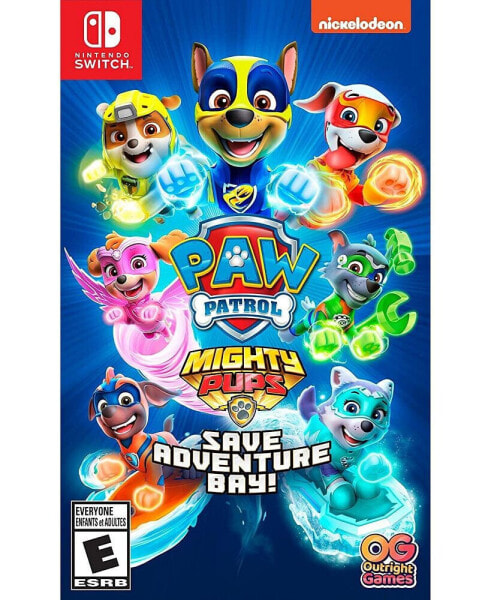 Светящиеся игры для игровой приставки Nintendo Switch U & I Entertainment Paw Patrol Mighty Pups Save Adventure Bay