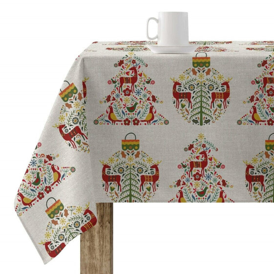 Stain-proof resined tablecloth Belum Merry Christmas 200 x 140 cm