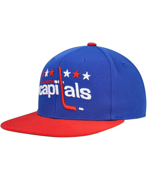 Men's Blue Washington Capitals Core Team Ground 2.0 Snapback Hat