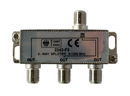 Kreiling VT 2243 - Cable splitter - 5 - 860 MHz - F