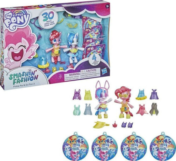 Figurka Hasbro My Little Pony Smashin Fashion - Pinkie Pie i DJ Pon-3 (F1286)