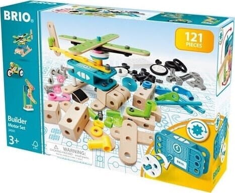 Brio Builder Zestaw z Silniczkiem 121 el. 3+ Brio