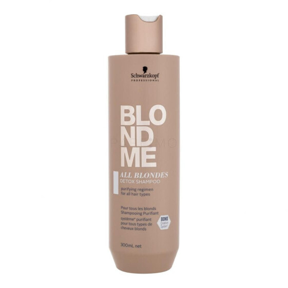 Schwarzkopf Professional Blond Me All Blondes Detox Shampoo 300 ml shampoo für Frauen