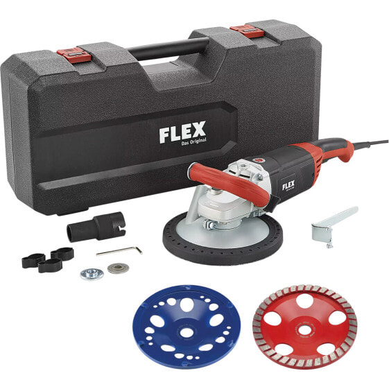 Flex Sanierungsschleifer LD 24-6 180 Kit Turbo-Jet Beton ø 180 mm Betonschleifer + PKD-Jet 6-Cut