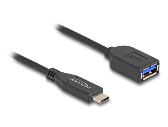 Delock 60568 - USB 3.1 Kabel C Stecker auf A Buchse koaxial 50 cm - Cable - Digital