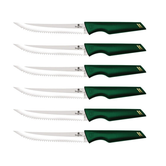 Ножи кухонные Berlinger Haus Emerald из нержавеющей стали, 6 шт. в наборе