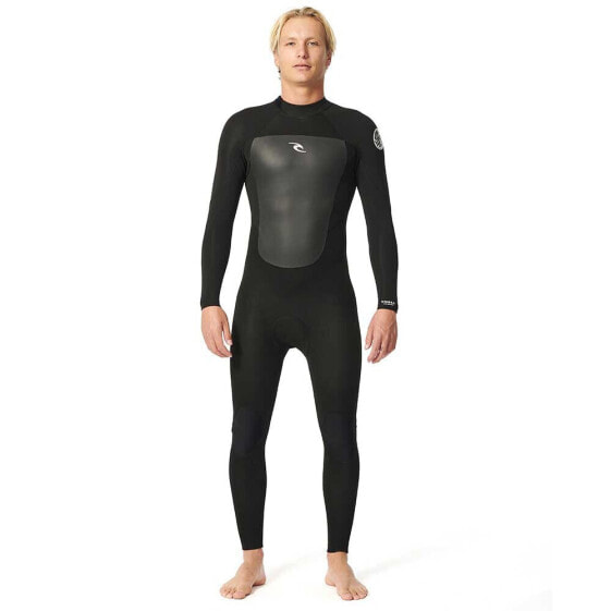 RIP CURL Omega 4/3 mm GB Steamer Long Sleeve Back Zip Neoprene Suit