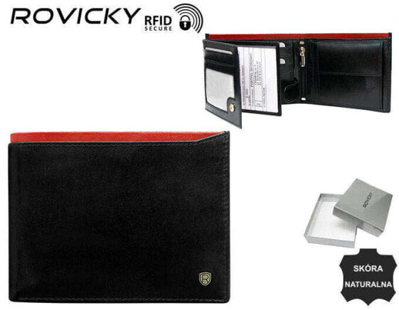 Кошелек Factory Price N992-RVT Black+Red - Модель Football