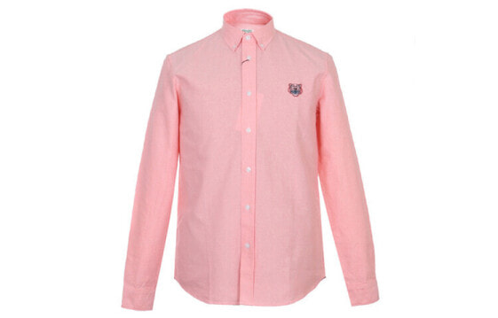 Рубашка мужская KENZO FA55CH4001LD-36 Lorelei розовая