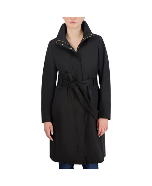Women's Trench Coat With Stand Collar