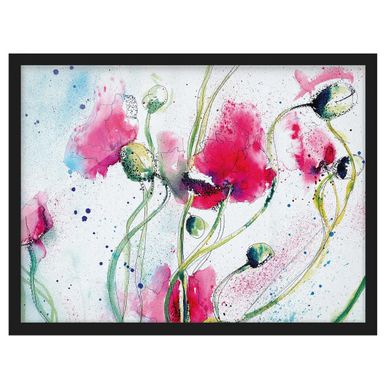 Картина Bilderwelten Bild Painted Poppies I