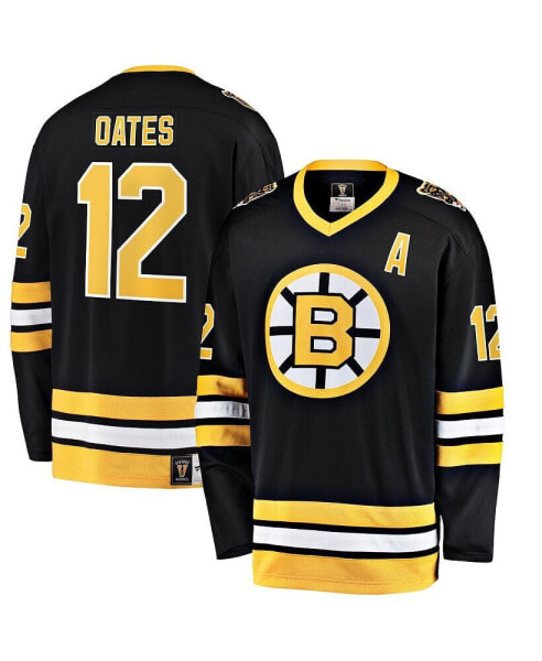 Men's Adam Oates Black Boston Bruins Premier Breakaway Retired Player Jersey