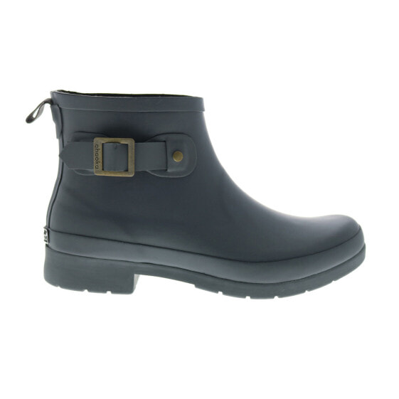 Chooka Eastlake Shortie 11204608B-022 Womens Gray Synthetic Rain Boots