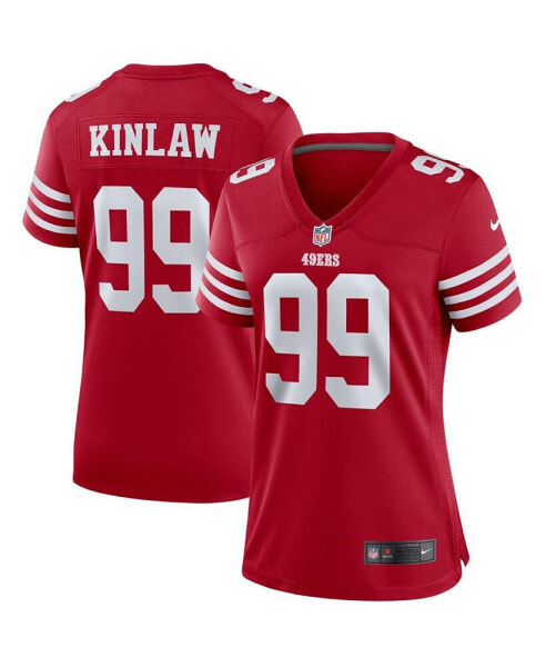 Women's Javon Kinlaw Scarlet San Francisco 49ers Player Game Jersey