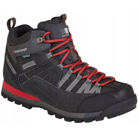 Высокие мужские ботинки Karrimor Spike Mid Black/red