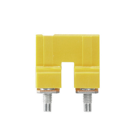 Weidmüller WQV 16N/2 - Cross-connector - 50 pc(s) - Polyamide - Yellow - -50 - 100 °C - V2