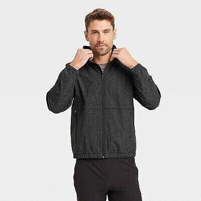 Men's Packable Jacket - All In Motion Black Onyx XL