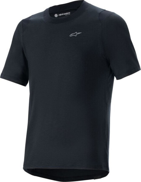 Alpinestars Koszulka krótki rękaw ALPINESTARS A-DURA DRI WOOL SS JERSEY, Black Rozmiar: L