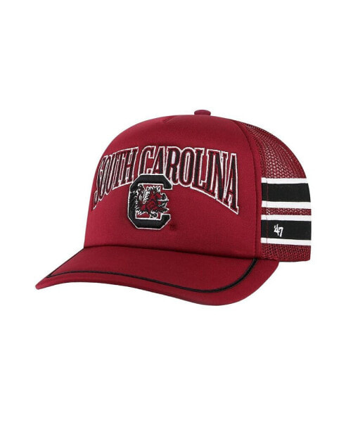 Men's Garnet South Carolina Gamecocks Sideband Trucker Adjustable Hat