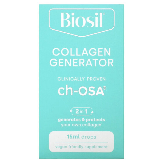 BioSil, ch-OSA Advanced Collagen Generator, 15 мл (0,5 жидкой унции)