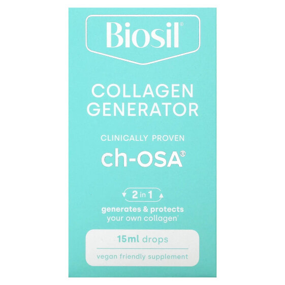 Витаминно-поддерживающие капли BioSil Collagen Generator, 30 мл