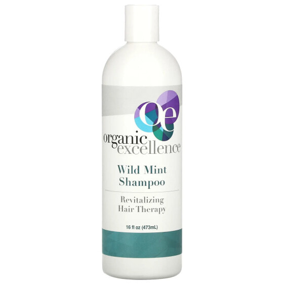 Revitalizing Hair Therapy Shampoo, Wild Mint, 16 fl oz (473 ml)