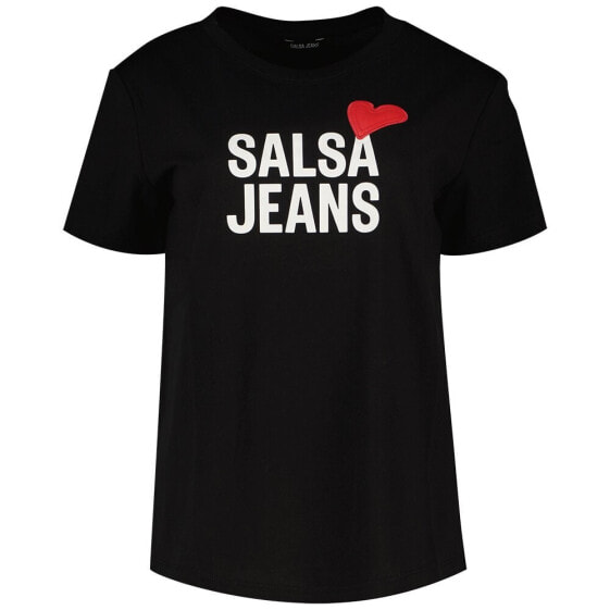 SALSA JEANS Heart Branding short sleeve T-shirt