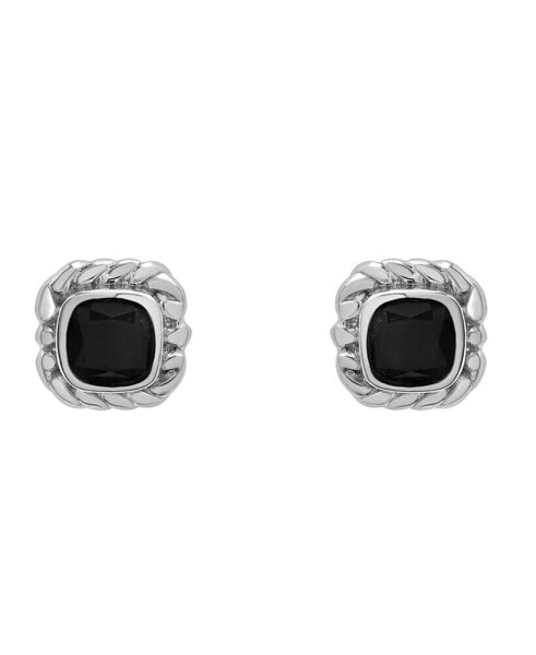 Women's Bezel Earrings