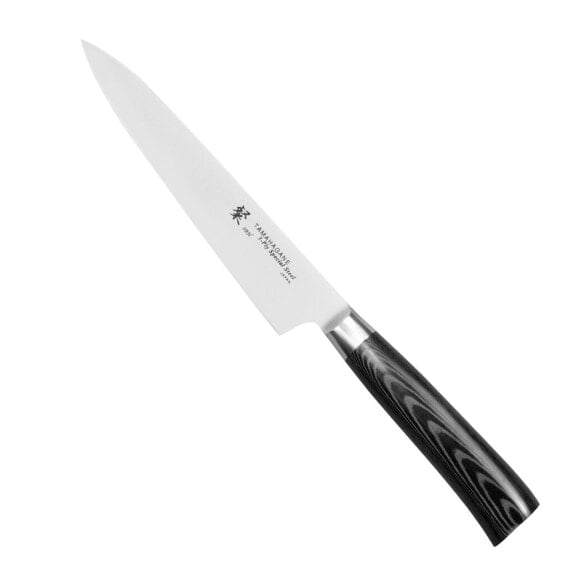 Нож кухонный Tamahagane San Black VG-5 утилитарный 15 см