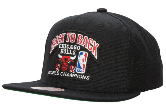 [HHSS3131-CBUYYPPPBLCK] MENS NBA CHICAGO BULLS HWC 1991-92 B2B CHAMPS SNAPBACK