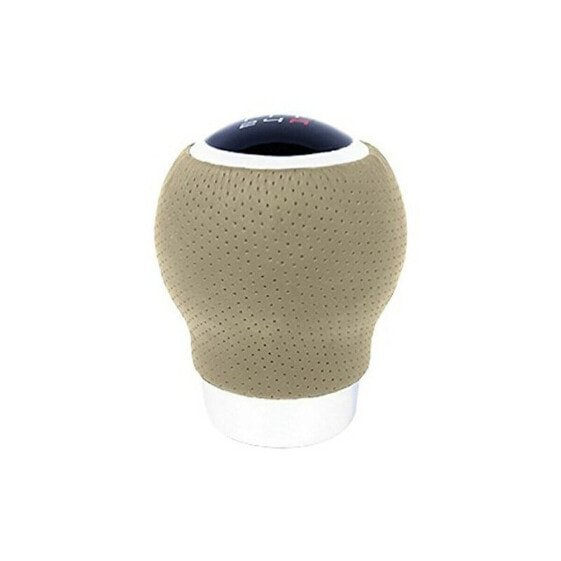 Shift Lever Knob BC Corona POM30167 Leather With Trigger Beige (27 mm)