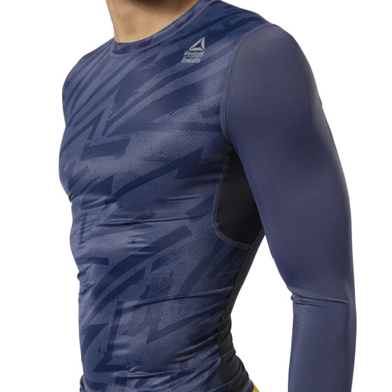 [DY8454] Mens Reebok CrossFit Long Sleeve Compression Tee