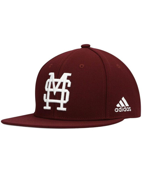 Men's Maroon Mississippi State Bulldogs Team On-Field Baseball Fitted Hat