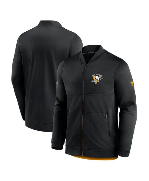 Куртка-ветровка черная Fanatics Pittsburgh Penguins