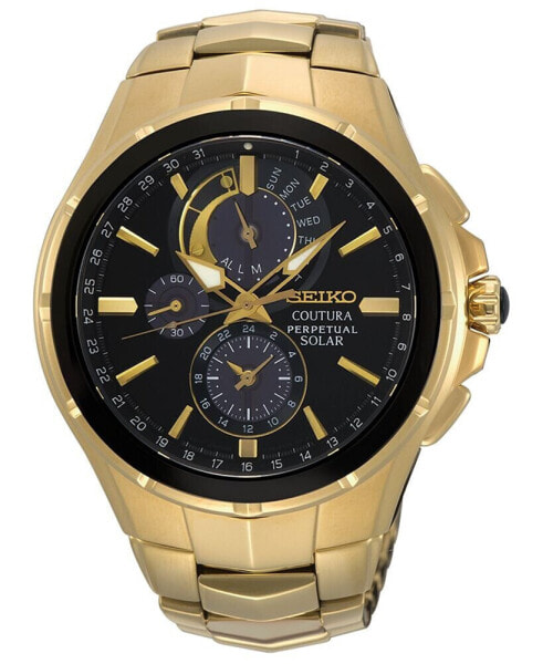 Наручные часы Citizen Eco-Drive Men's Chronograph Sport Luxury Gold-Tone Stainless Steel Bracelet Watch 43mm.