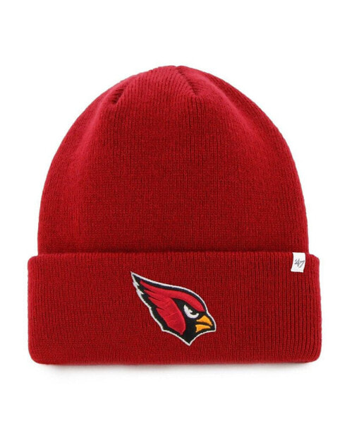 Men's Cardinal Arizona Cardinals Primary Basic Cuffed Knit Hat