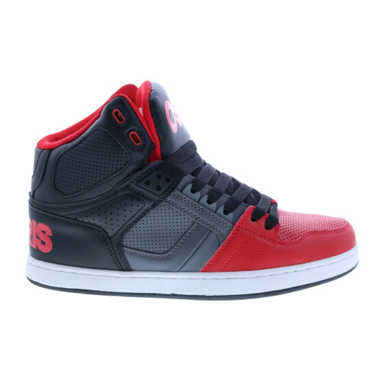 Osiris NYC 83 CLK 1343 687 Mens Red Black Skate Inspired Sneakers Shoes