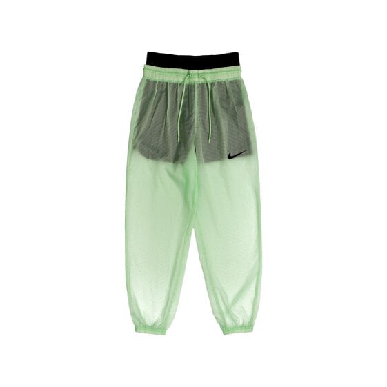 Спортивные брюки Nike SS20 Женские 条纹 运动 休闲 亮绿模特 CJ3007-318