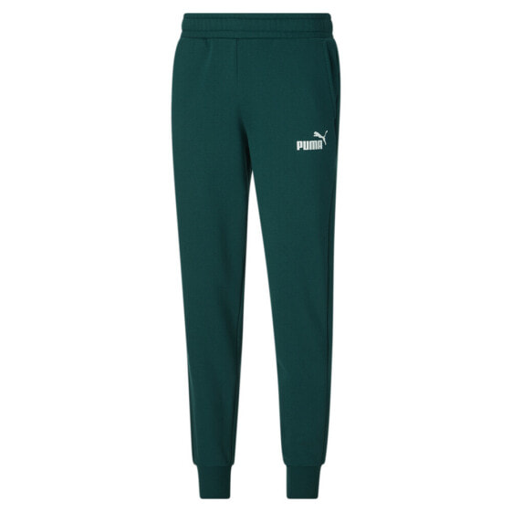 Puma Ess Logo Sweatpants Mens Green Casual Athletic Bottoms 67399343