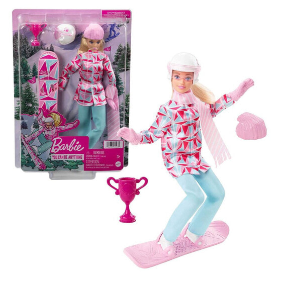 BARBIE Winter Sports Athlete Snowboard Doll