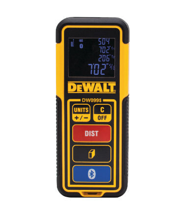 DEWALT DW099S - 30 m - Horizontal - Line level - Black - Blue - Red - Yellow - Battery - Alkaline