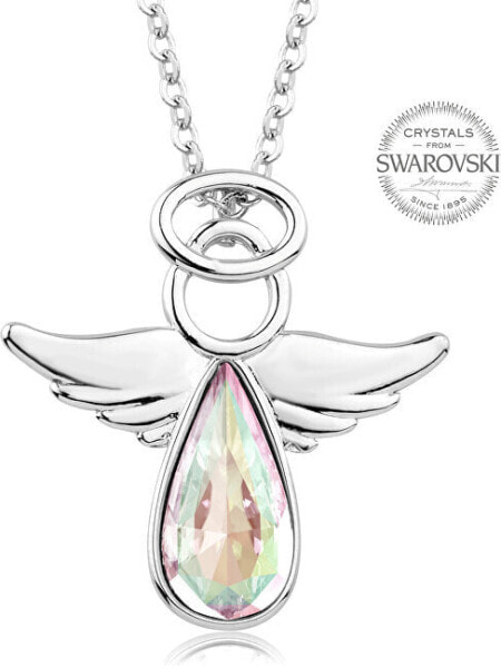 Rainbow Crystal Necklace Angel Rafael
