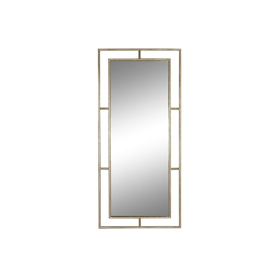 Настенное зеркало Home ESPRIT Позолоченный Стеклянный Железо современный 96 x 5 x 208 cm