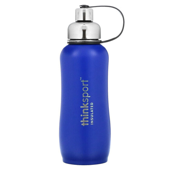 think, Thinksport, герметичная бутылка для спортсменов, синяя, 25 унций (750 мл)