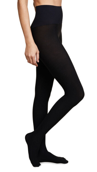 commando 294661 Women's Perfectly Opaque Matte Tights, Black, M